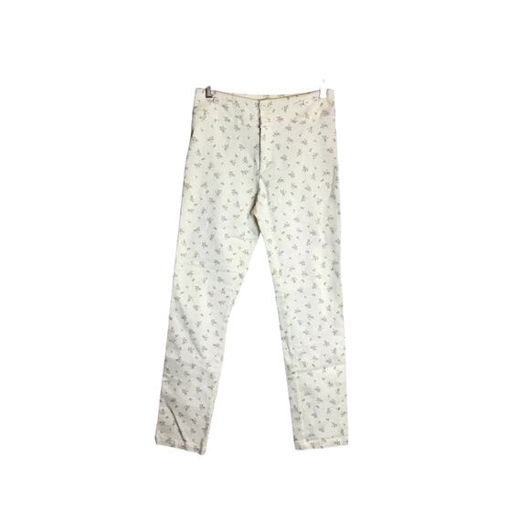 Princess Polly Women Floral ankle Length Jeans Sz. 6 EUC Boho cottage Core Y2k - Picture 2 of 12